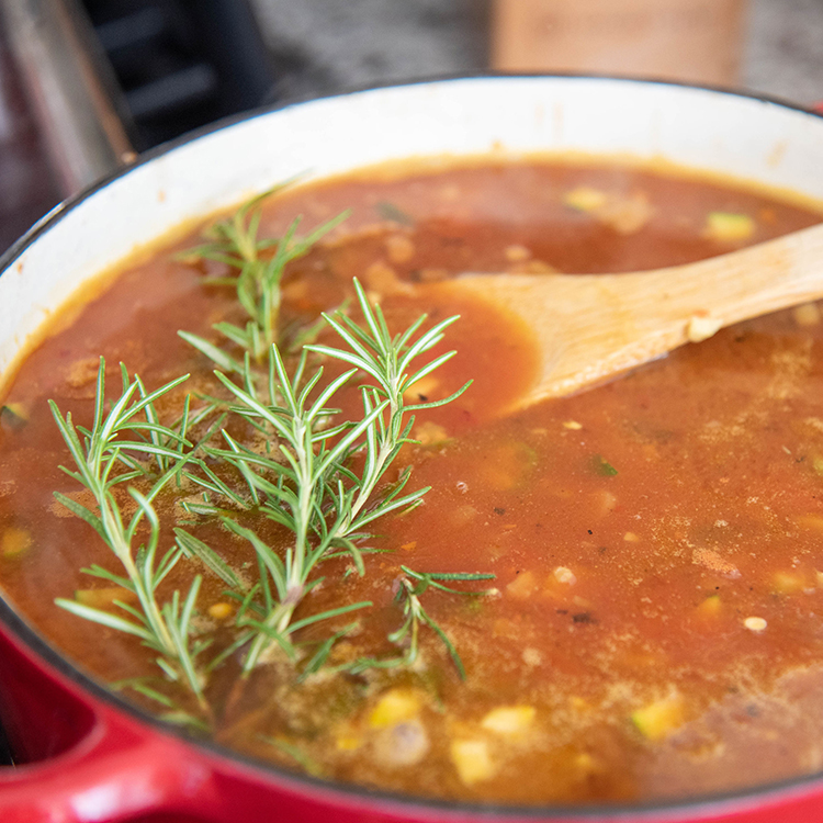 5-Bean Veggie Soup