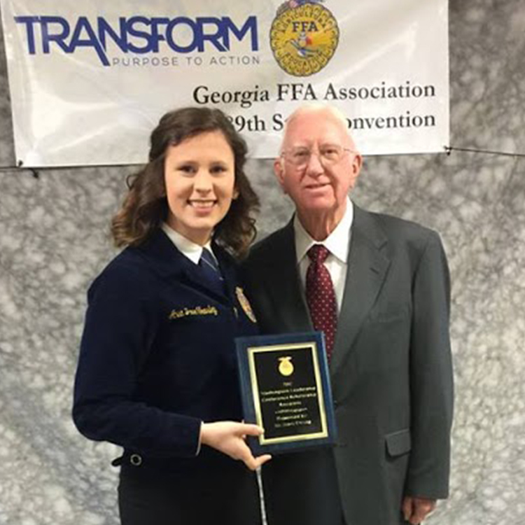 Meet Ava Jane Teasley, FFA North Region State Vice President