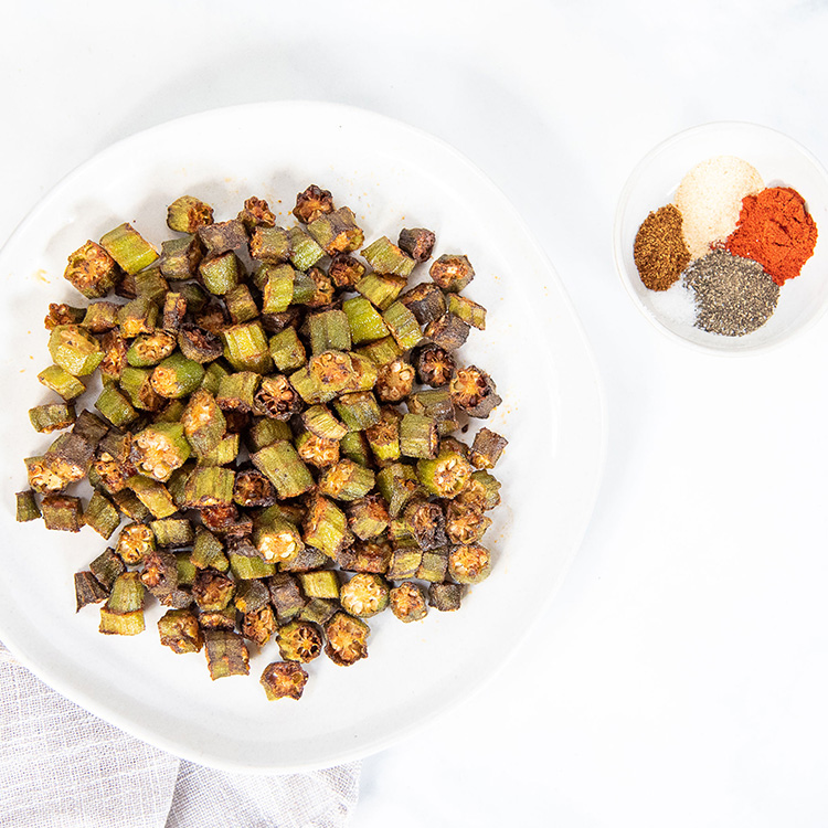 Mommy & Me: Air Fryer Okra