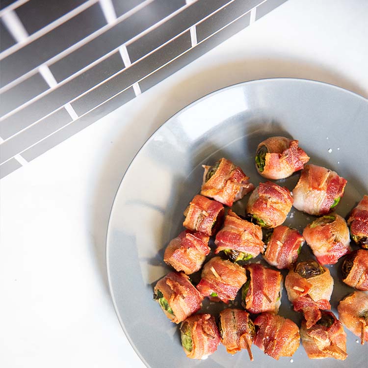 Bacon-Wrapped Brussels Sprouts