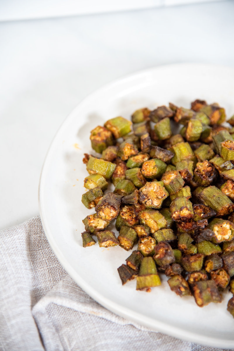 Mommy & Me: Air Fryer Okra