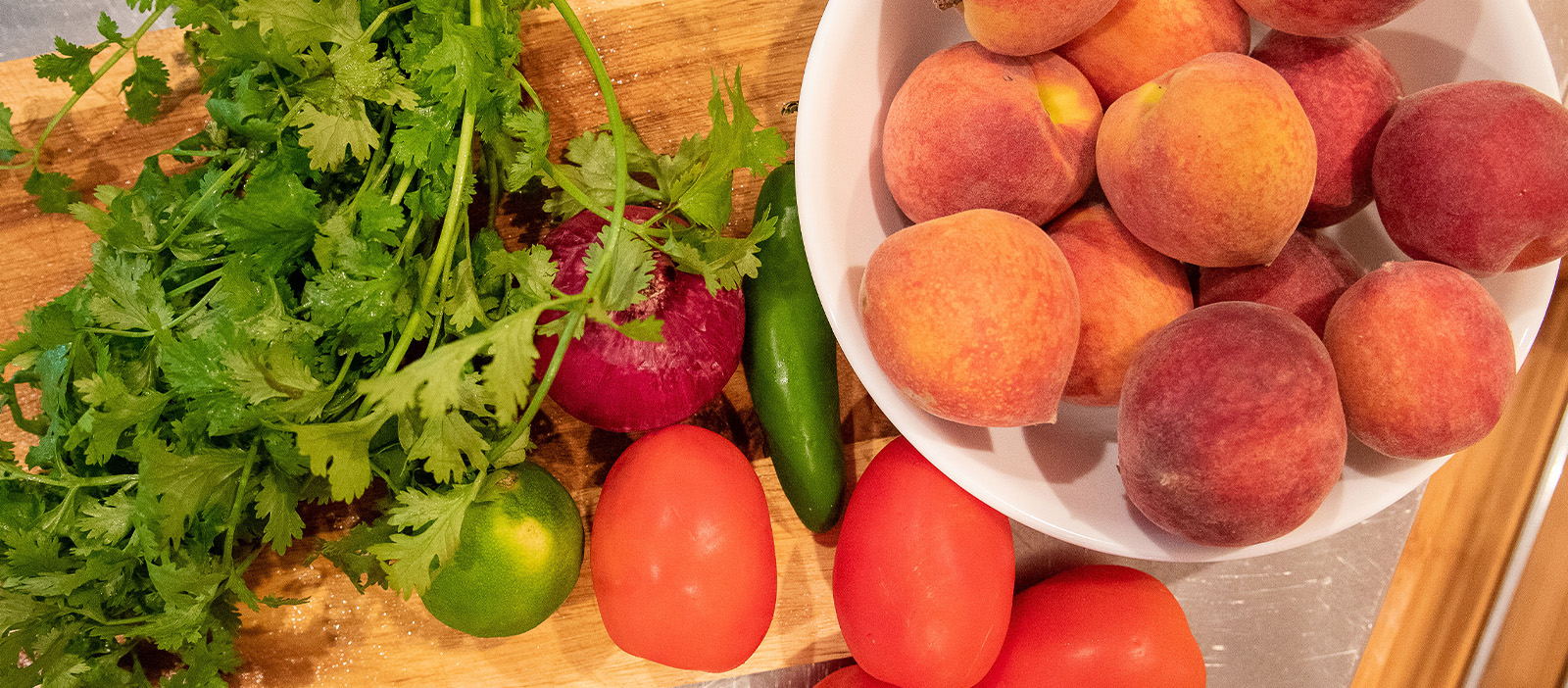 Fresh Georgia Peach Salsa 