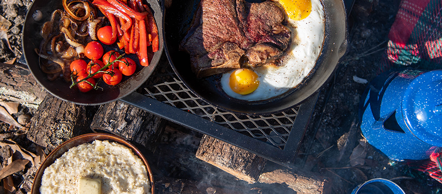 Campfire Meal Spread