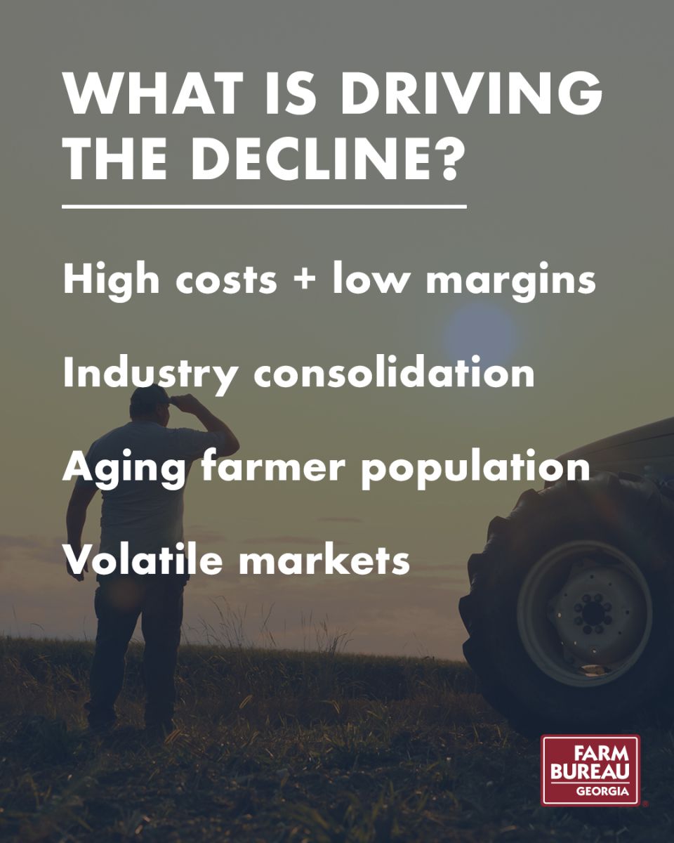 what is driving decline of family farms - 1