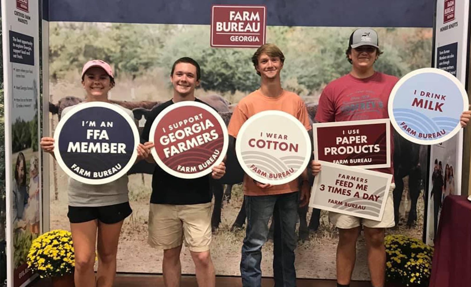 Georgia Farm Bureau Booth Georgia National Fair