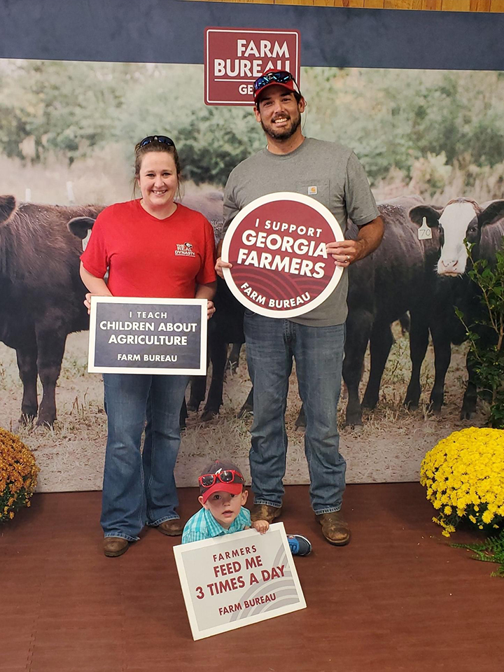Georgia Farm Bureau Booth Georgia National Fair