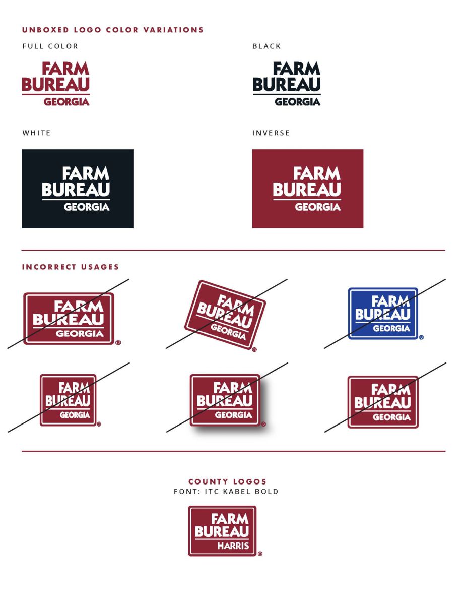 GFB Brand Guidelines Page 2