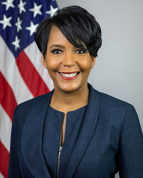 Keisha Lance Bottoms headshot, GFB Election Guide