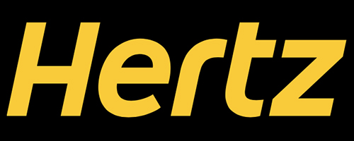 Hertz rental car logo