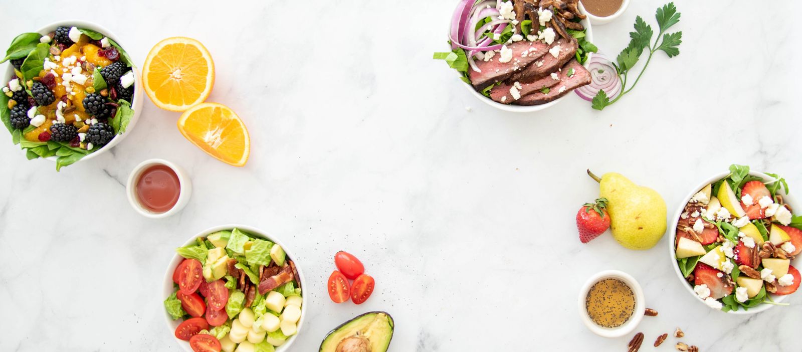 Four Salad Recipes