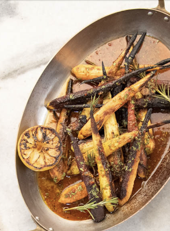 Savory Southern-style seafood and vegetable dish created by Daniel Zeal