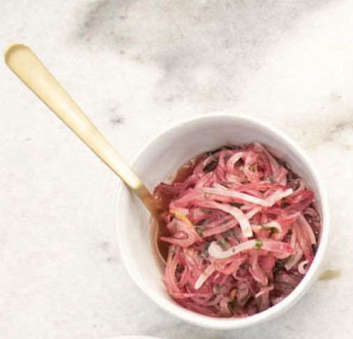 Savory Southern-style seafood and vegetable dish created by Daniel Zeal